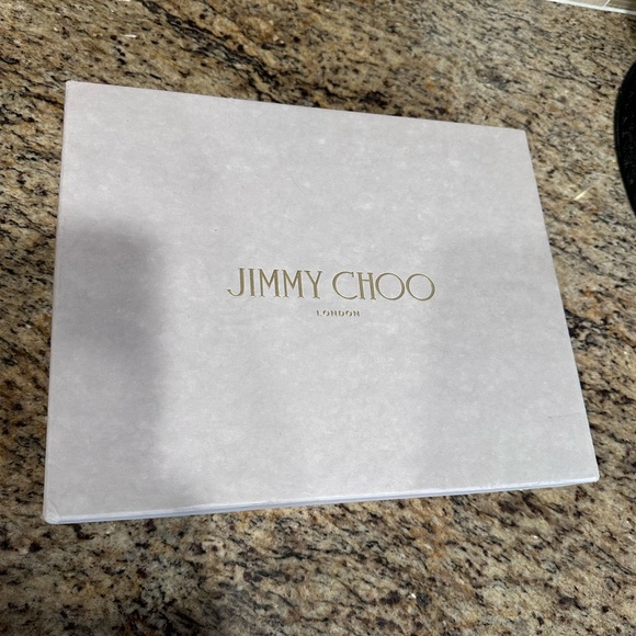 Jimmy Choo Black Textured High-Top Sneakers - Picture 8 of 8